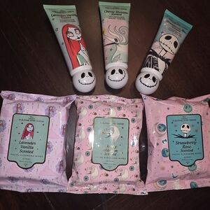 Nightmare Before Christmas Lotions and Facial Wipes.